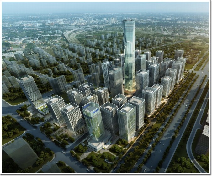 濟南漢峪金谷整體效果圖 濟南漢峪金谷整體效果圖