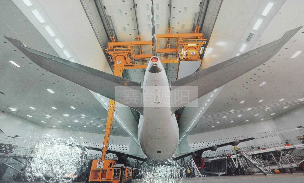 空客天津窗簾工程進(jìn)場