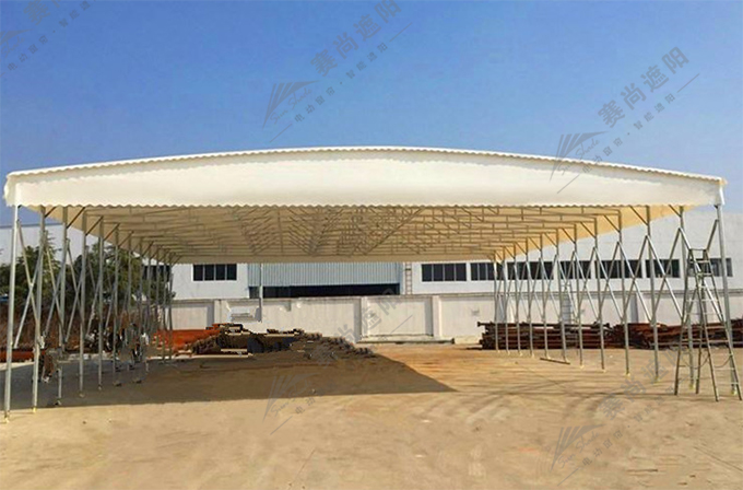 推拉遮陽棚實景圖3 推拉遮陽棚實景圖3